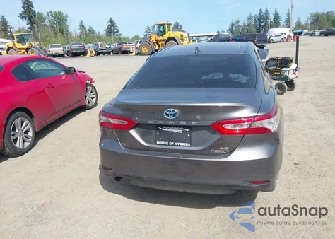 2019 Toyota Camry Hybrid Le from USA, damaged, VIN 4T1B31HK4KU008573